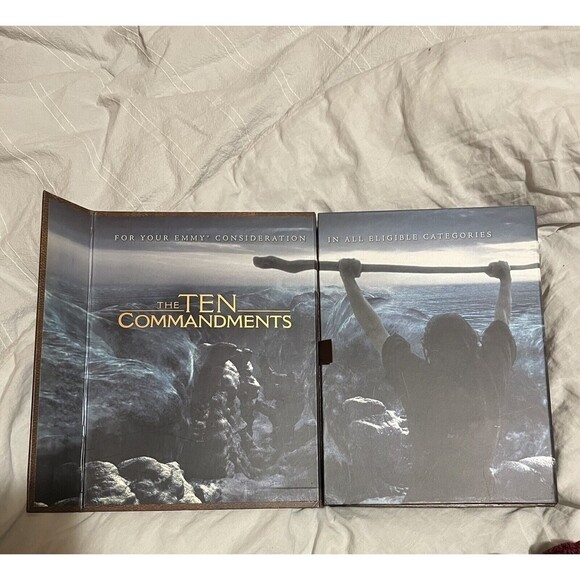 The Ten Commandments DVD For Your Emmy Award Consideration Box Set New! - Picture 3 of 8